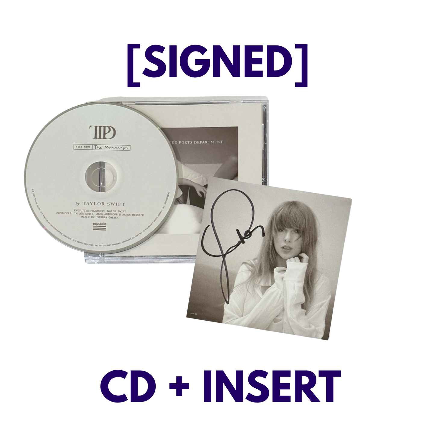 [SIGNED] The Tortured Poets Department - Taylor Swift