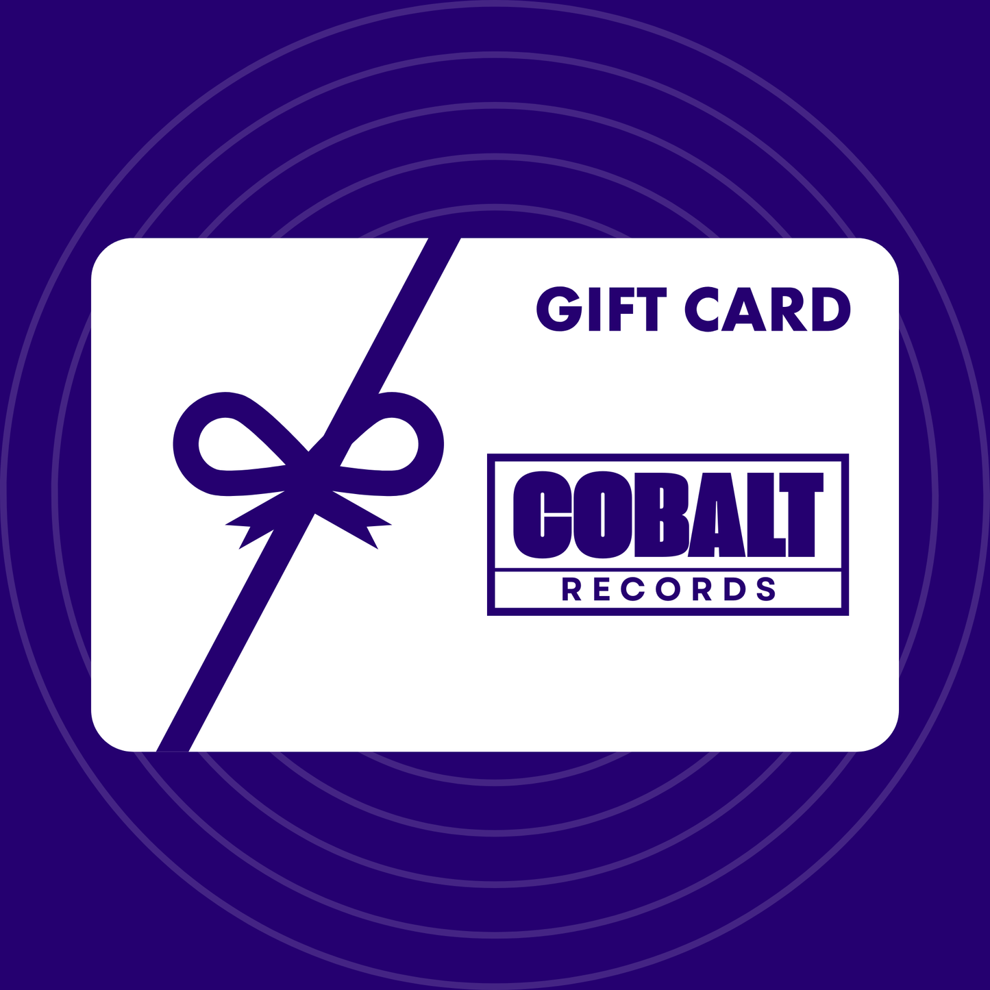A Vinyl Lover Gift Card